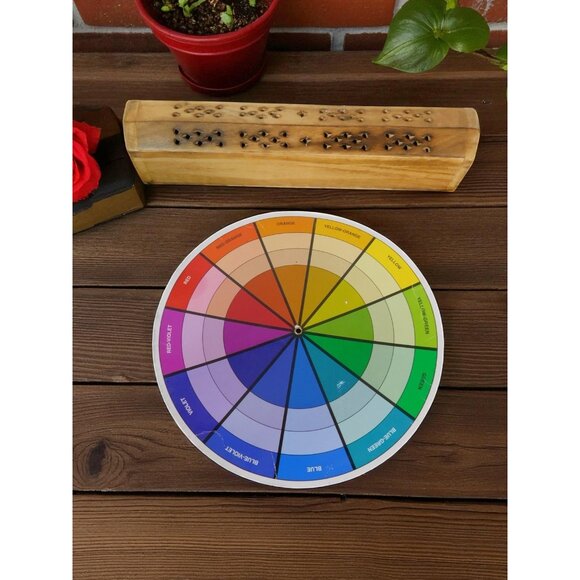 Wooden Incense Burner Box Holder Aromatherapy Cone Stick Storage Rustic Decor - Picture 9 of 9